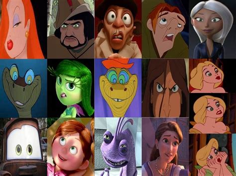 disney characters with green eyes